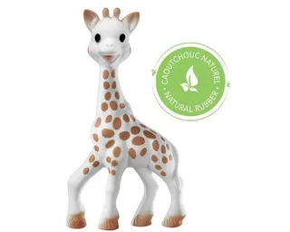 Bijtring Sophie la Girafe & bijtring Colo’rings set, natuurrubber, vanaf de geboorte van Sophie la Girafe – productfoto 2 van 4