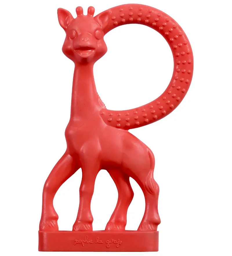Bijtring - Vanilla - Rood van Sophie la Girafe – productfoto