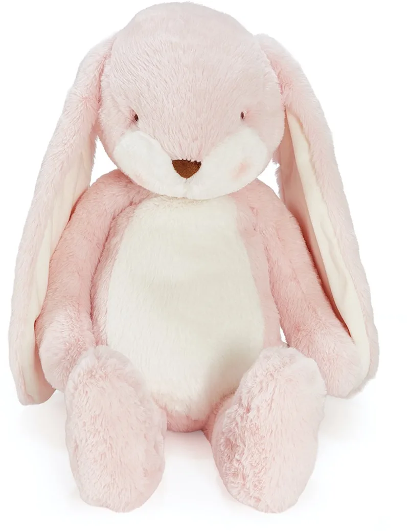 Bunnies By The Bay Floppy Nibble Konijn - Knuffeldier - Knuffel voor kinderen - Geborduurde details - 52 cm van Sophie la Girafe in Roze – productfoto