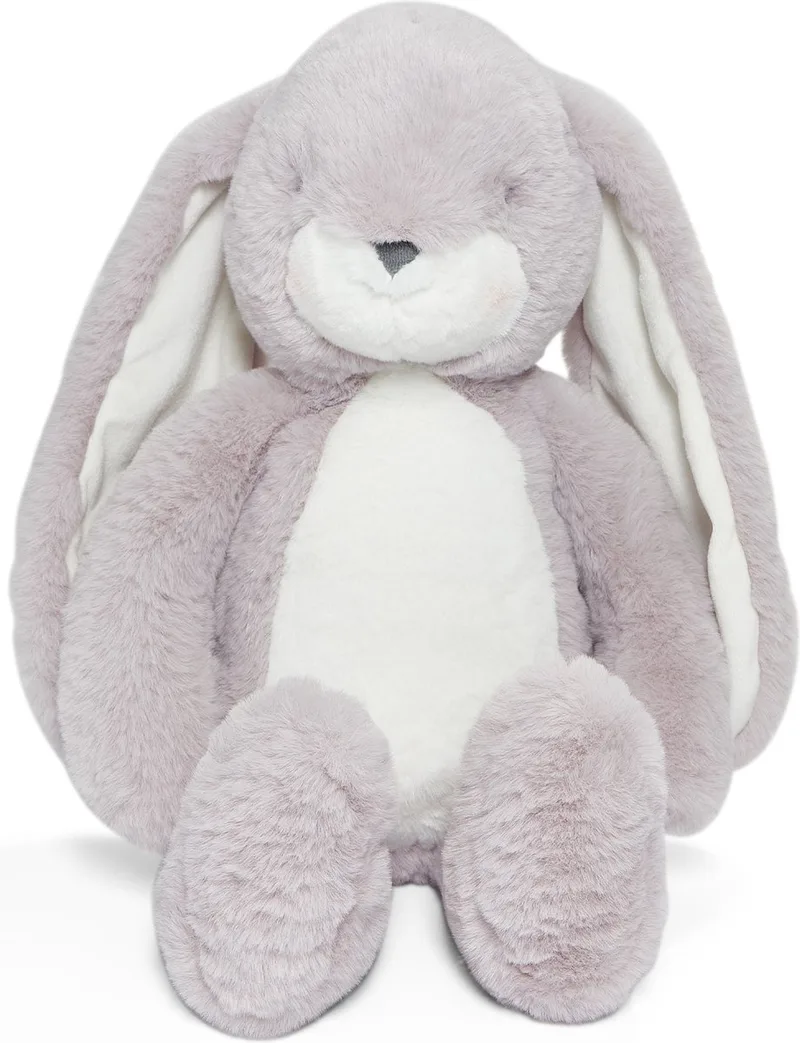 Bunnies By The Bay Floppy Nibble Konijn - Knuffeldier - Knuffel voor kinderen - Geborduurde details - 44 cm fra Sophie la Girafe i Lilla – produktbillede
