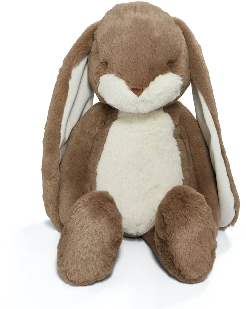 Bunnies By The Bay Floppy Nibble Konijn - Knuffeldier - Knuffel voor kinderen - Geborduurde details - 52 cm van Sophie la Girafe in Caramel – productfoto