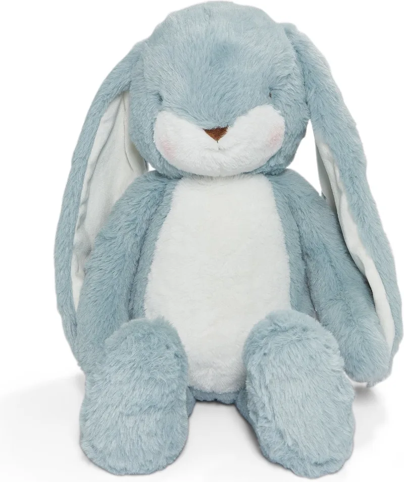 Bunnies By The Bay Floppy Nibble Konijn - Knuffeldier - Knuffel voor kinderen - Geborduurde details - 52 cm by Sophie la Girafe in Stormblauw – product photo