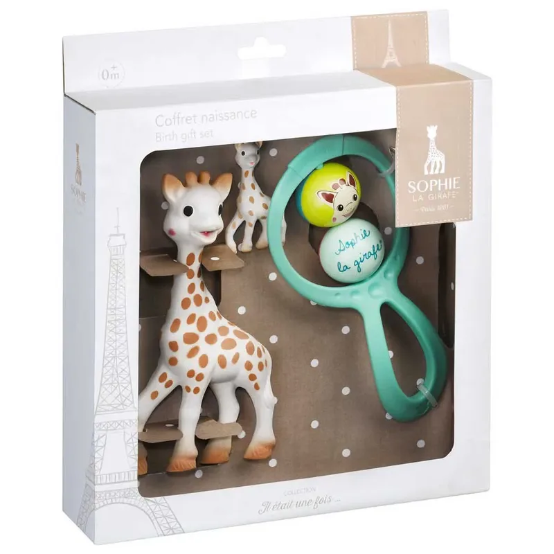 Cadeauset Met Bijtring En Rammelaar van Sophie la Girafe – productfoto 3 van 3