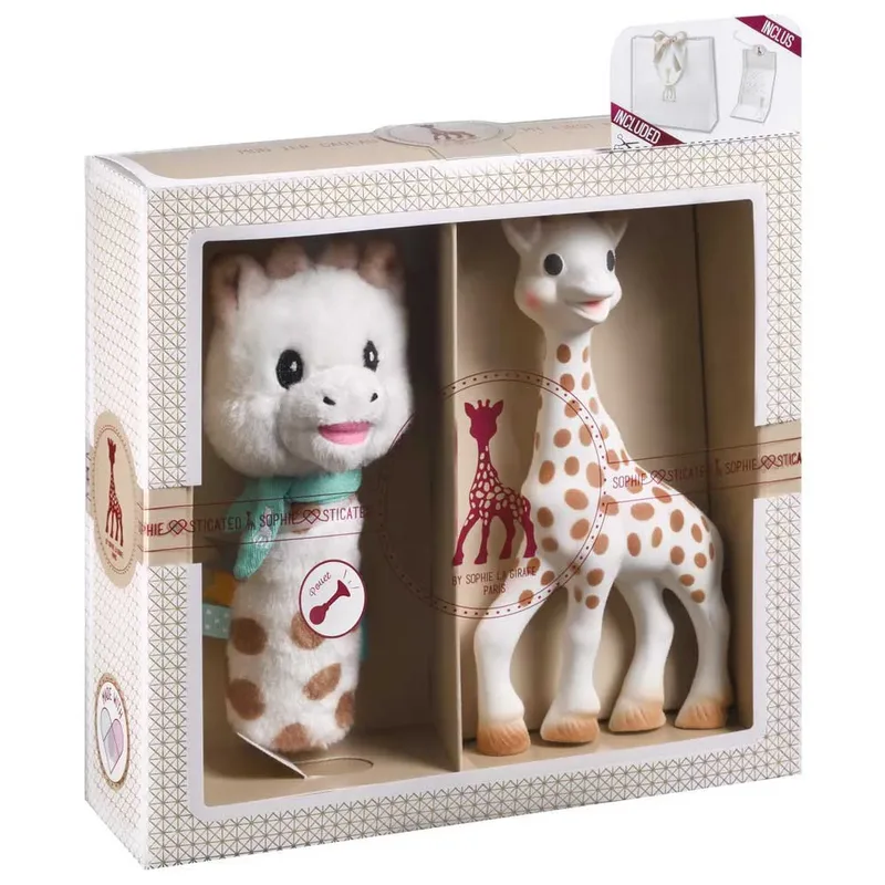 Mijn Eerste Cri-cri Bijtring-rammelaar van Sophie la Girafe – productfoto 1 van 2
