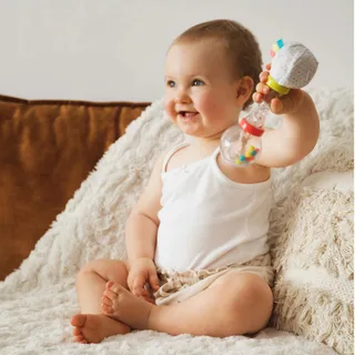 Rammelaar Soft Maracas van Sophie la Girafe in Meerkleurig – productfoto 3 van 4