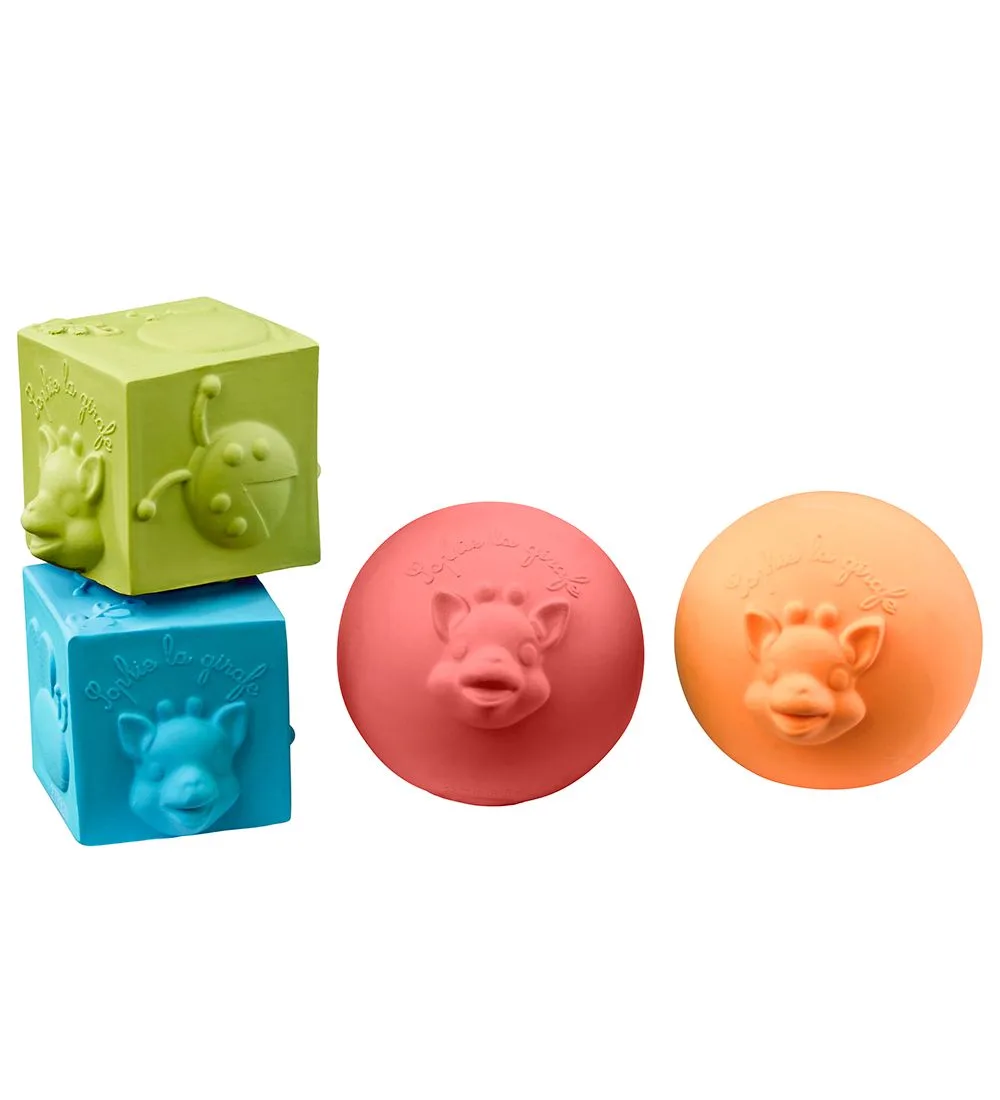 Sensorisch speelgoed - So Pure - Multicolour från Sophie la Girafe – produktbild