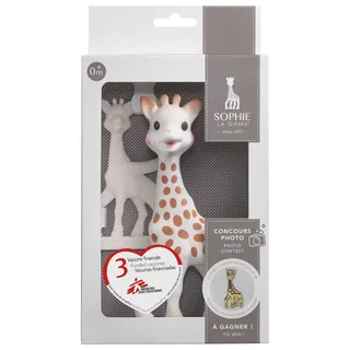 Sophie de giraf Award set - Bijtspeelgoed - Bijtring - Baby speelgoed - 100% Natuurlijk rubber - BPA- & PVC-Vrij - 2 Stuks van Sophie la Girafe in Wit – productfoto 3 van 3