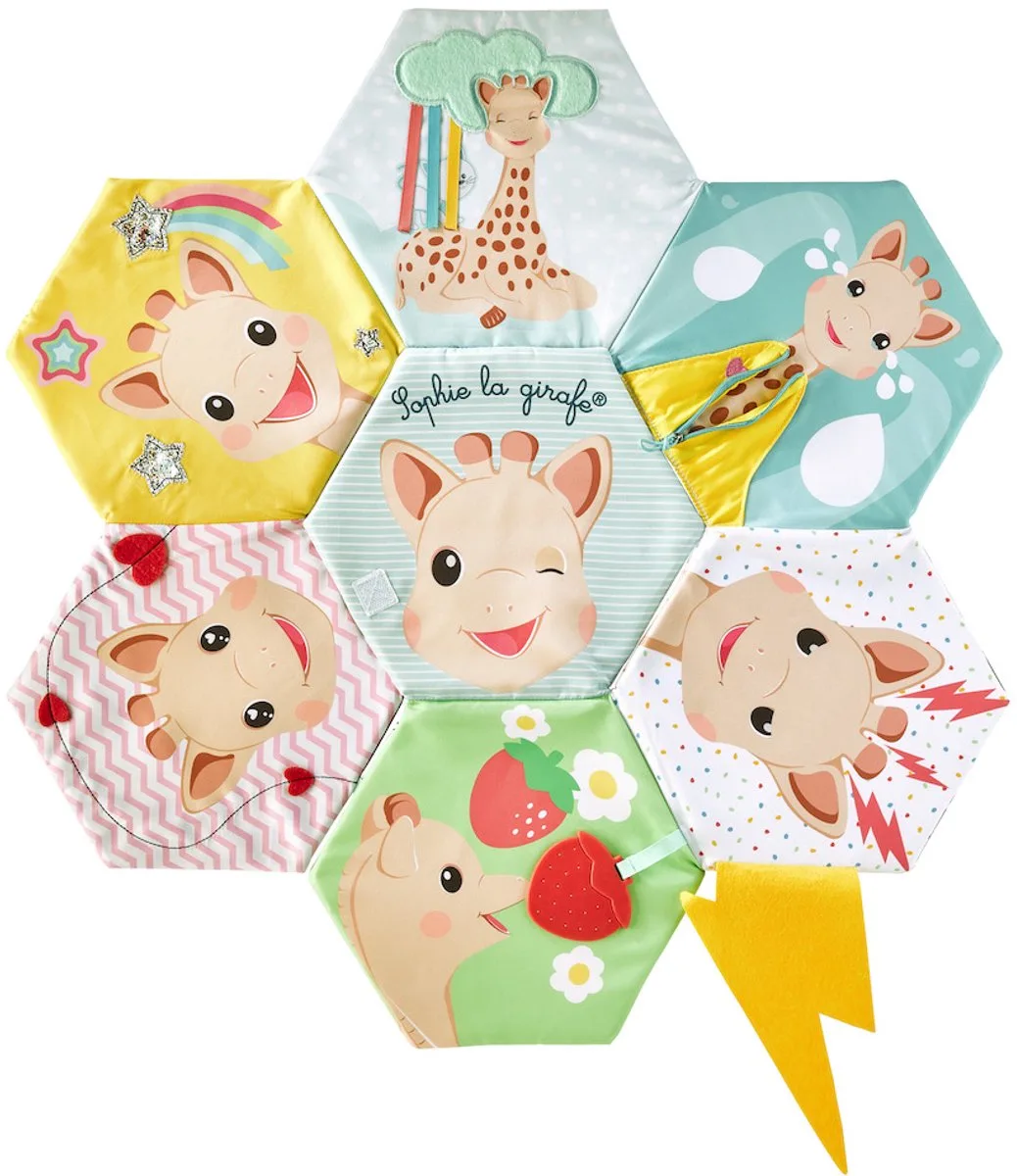 Sophie La Girafe 5 Sinne Lern-Spielmatte de Sophie la Girafe en Multicolore – photo produit