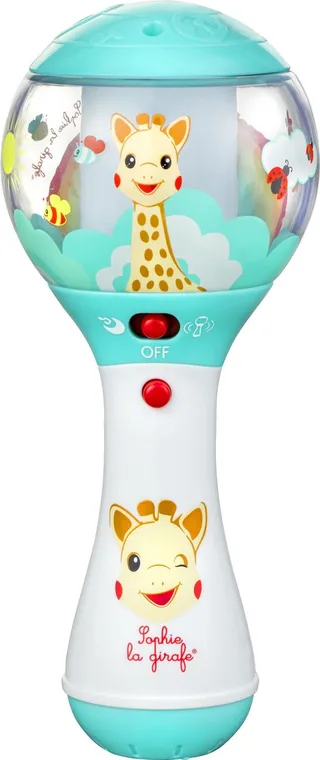 Sophie de giraf Shake Shake Rammelaar - Muziekrammelaar - Babyspeelgoed - Elektrisch - Met bewegingsdetector - Vanaf 3 maanden - 16.4x6.9x6.9 cm van Sophie la Girafe in Meerkleurig – productfoto 1 van 3