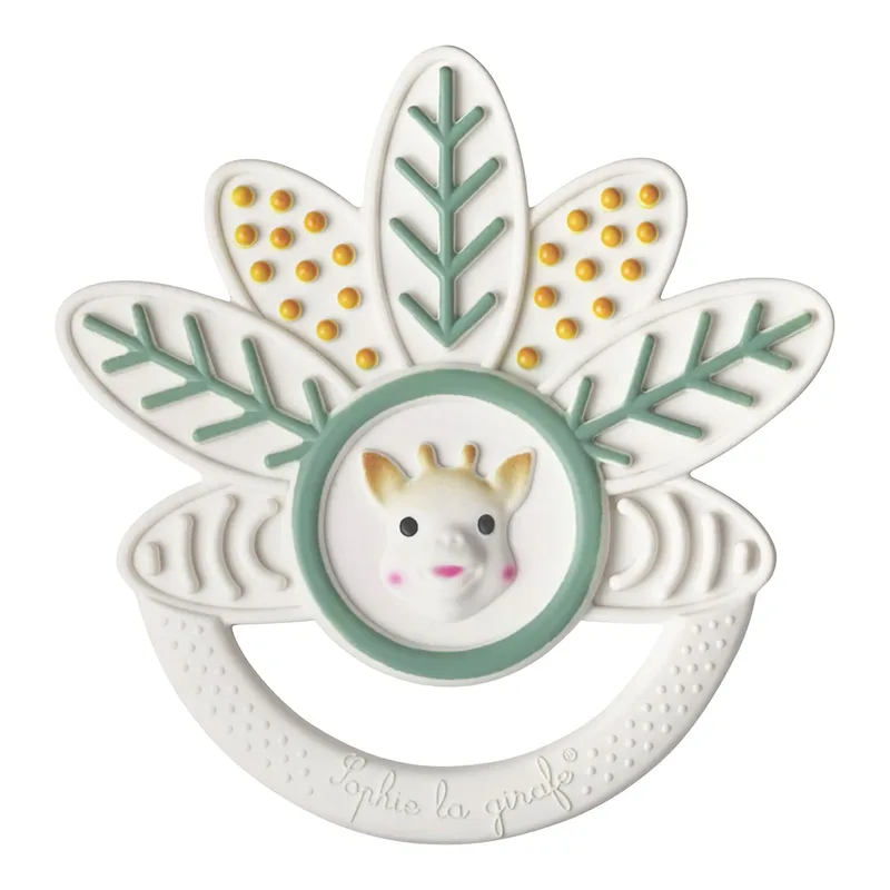 Sophie La Girafe 5 zintuigen bijtring van natuurrubber van Sophie la Girafe in Wit, 10 × 10 mm – productfoto