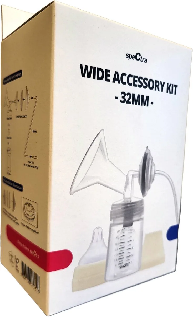 borstkolf set 32mm - toebehoren voor Spectra borstkolven | 002498 de Spectra en Transparent – photo produit