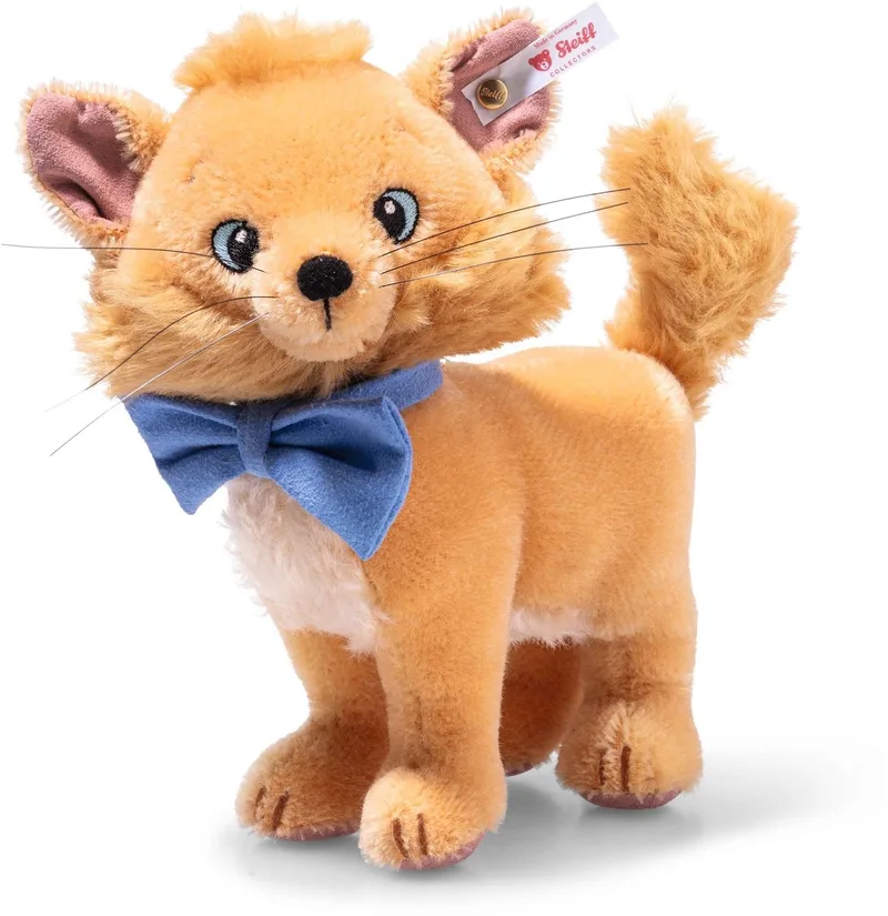 Aristocat Toulouse staande mohair knuffel 18 cm filmfiguur. fra Steiff i Flerfarvet – produktbillede