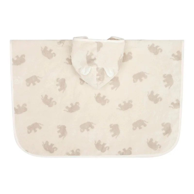 Frottee-Badeponcho Elefanten de Steiff en Blanc – photo produit