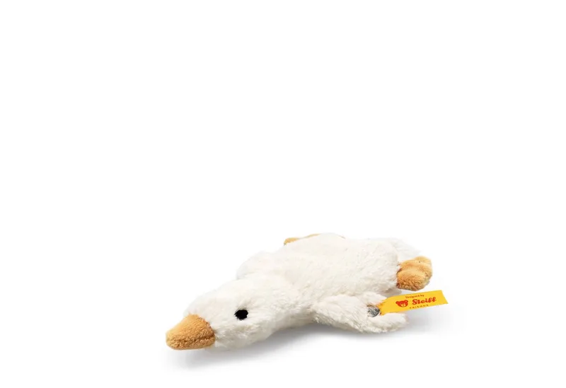 Greifling Greifling Gilda Gans mit Rassel, (1-tlg) fra Steiff i Hvid – produktbillede