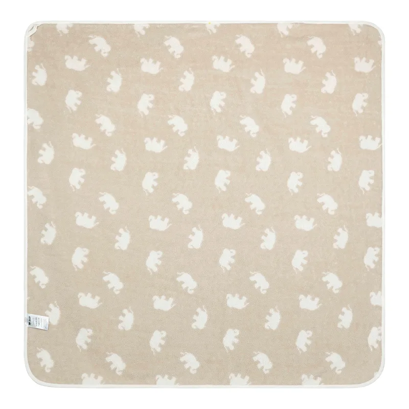 Kapuzenbadetuch Frottee Bär Elefanten by Steiff in White – product photo 2 of 2