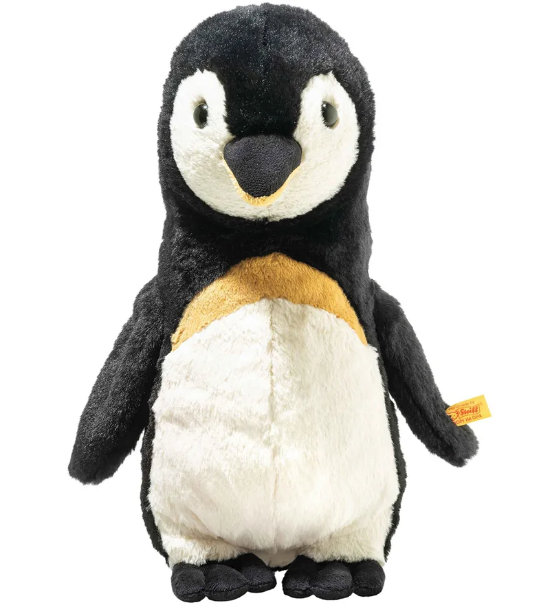 Knuffel - 34 cm - Nala Penguin - Zwart/Wit von Steiff – Produktfoto