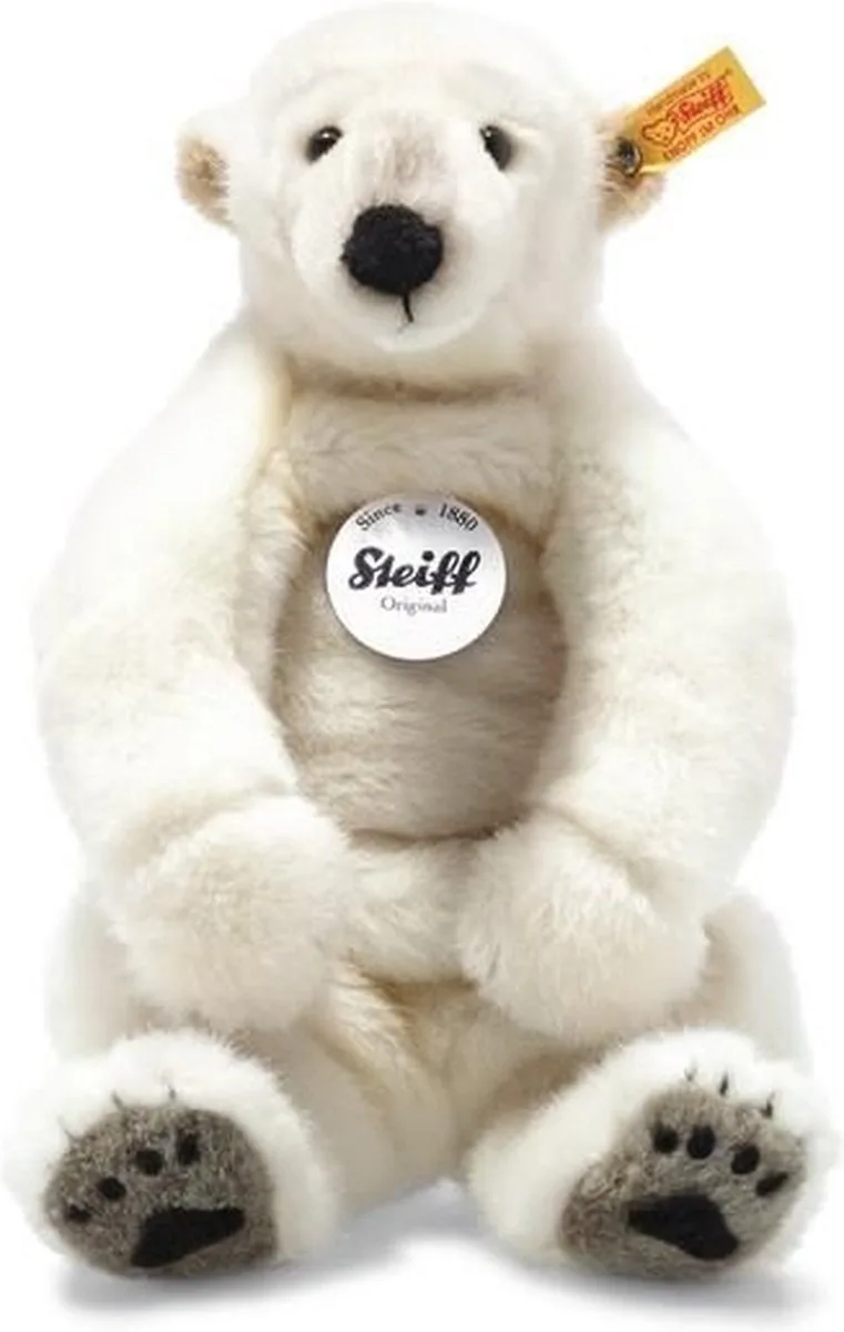 knuffel ijsbeer Nanouk van Steiff in Wit – productfoto