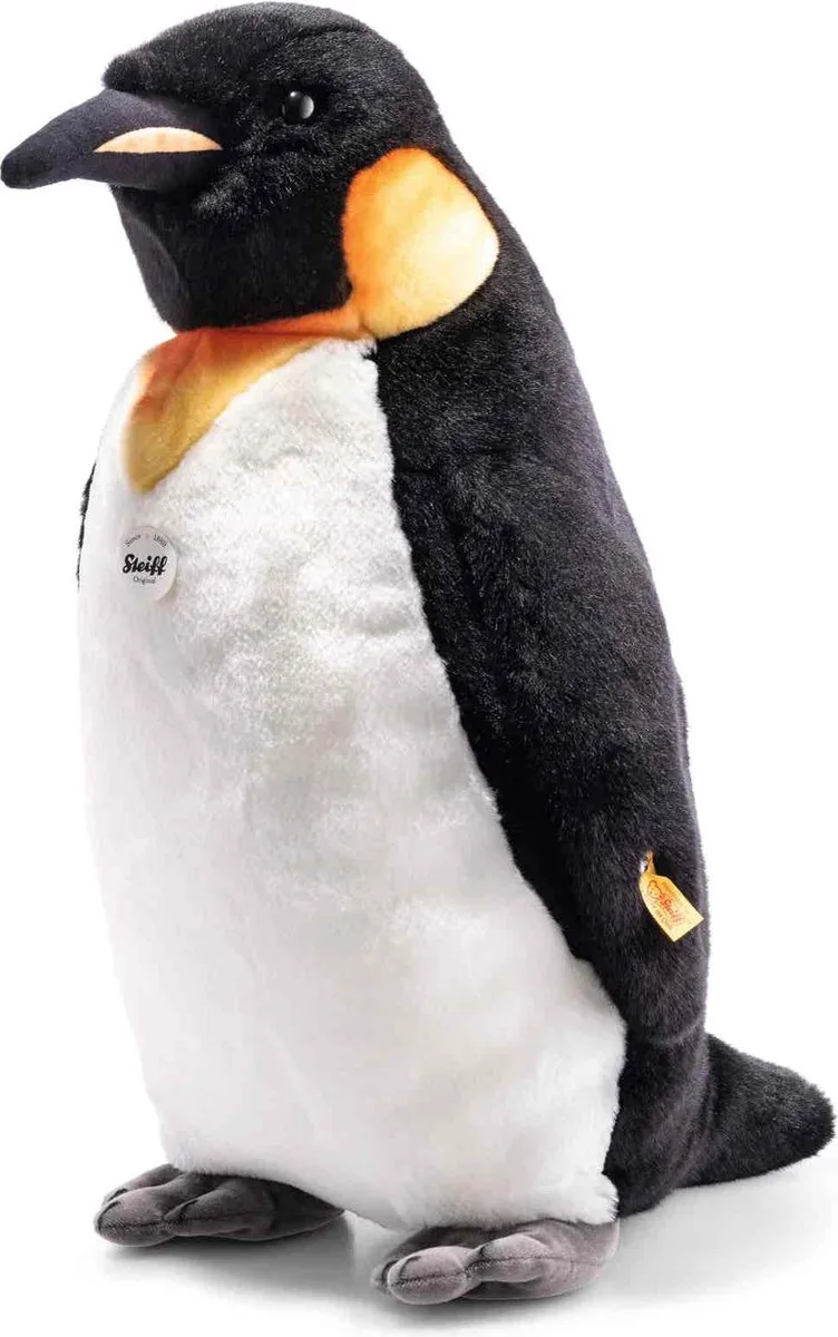 knuffel Koningspinguïn Palle - 52 cm von Steiff in Weiß – Produktfoto