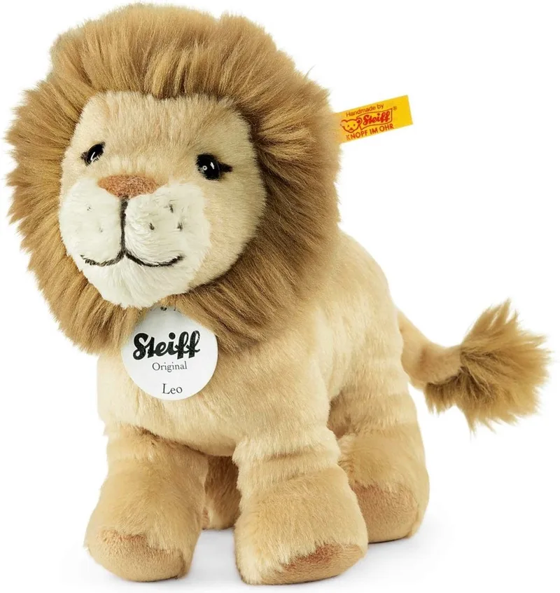 knuffel leeuw Leo, beige van Steiff in Meerkleurig – productfoto