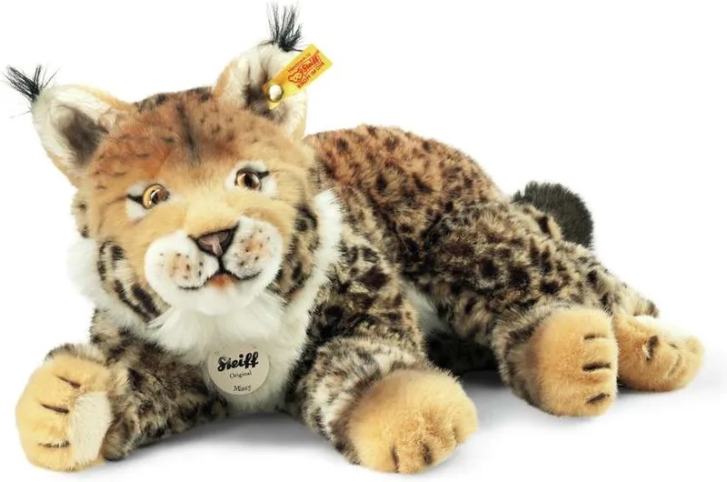 Knuffel Lynx National Geographic Mizzy 35 cm van Steiff in Meerkleurig – productfoto
