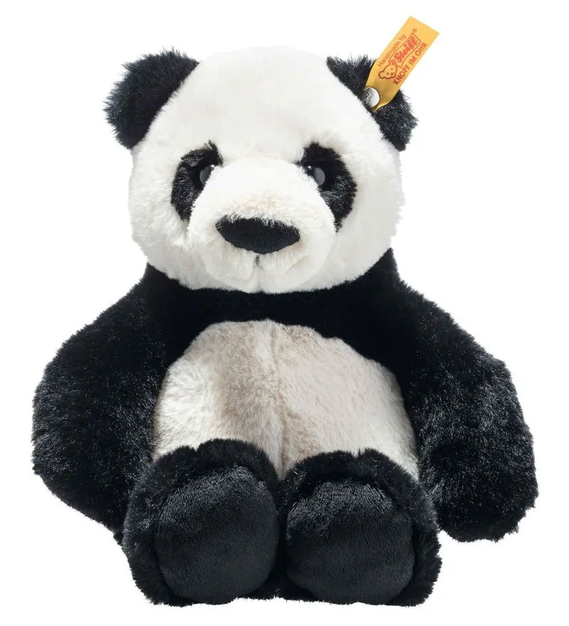 Knuffel - Ming Panda - 27 cm - Wit/Zwart by Steiff – product photo