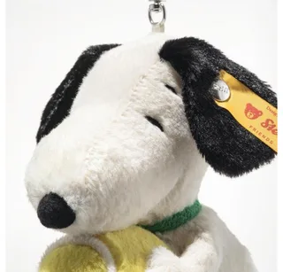 Kuscheltier Anhänger Snoopy Tennis (15cm) fra Steiff – produktbillede 3 af 4