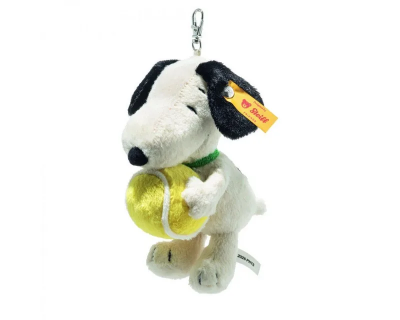 Kuscheltier Anhänger Snoopy Tennis (15cm) fra Steiff – produktbillede 1 af 4