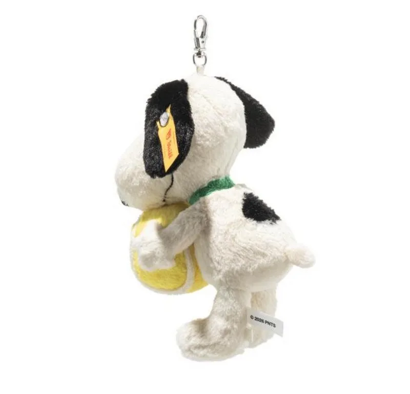 Kuscheltier Anhänger Snoopy Tennis (15cm) fra Steiff – produktbillede 2 af 4