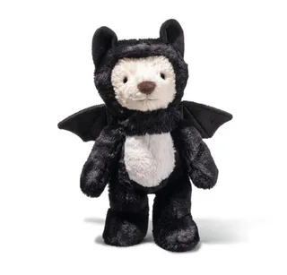 Kuscheltier Bär Teddybär Mr. Bat Halloween 29 cm från Steiff i Svart – produktbild 4 av 4