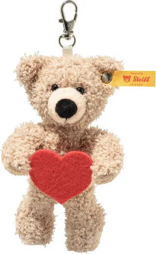 Kuscheltier Friends Anhänger Fynn Teddybär – Love van Steiff in Beige – productfoto 1 van 3
