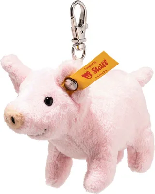 Kuscheltier Friends Anhänger Glücksbringer Schwein van Steiff in Roze – productfoto 2 van 4