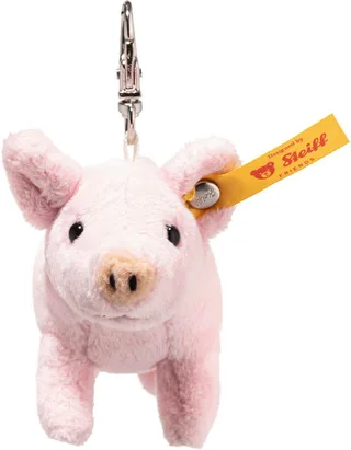 Kuscheltier Friends Anhänger Glücksbringer Schwein van Steiff in Roze – productfoto 1 van 4