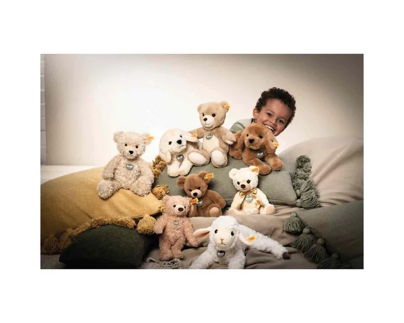 Kuscheltier Kuscheltier Teddies For Tomorrow Labrador Lenny Braun (23cm) de Steiff – photo produit 5 sur 5