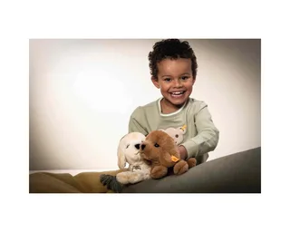 Kuscheltier Kuscheltier Teddies For Tomorrow Labrador Lenny Braun (23cm) de Steiff – photo produit 4 sur 5