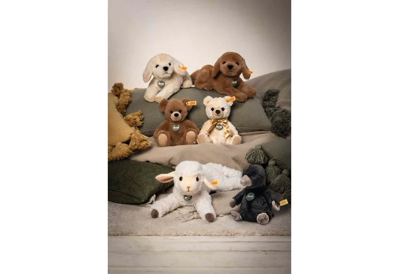 Kuscheltier Kuscheltier Teddies For Tomorrow Labrador Lenny Braun (23cm) de Steiff – photo produit 2 sur 5