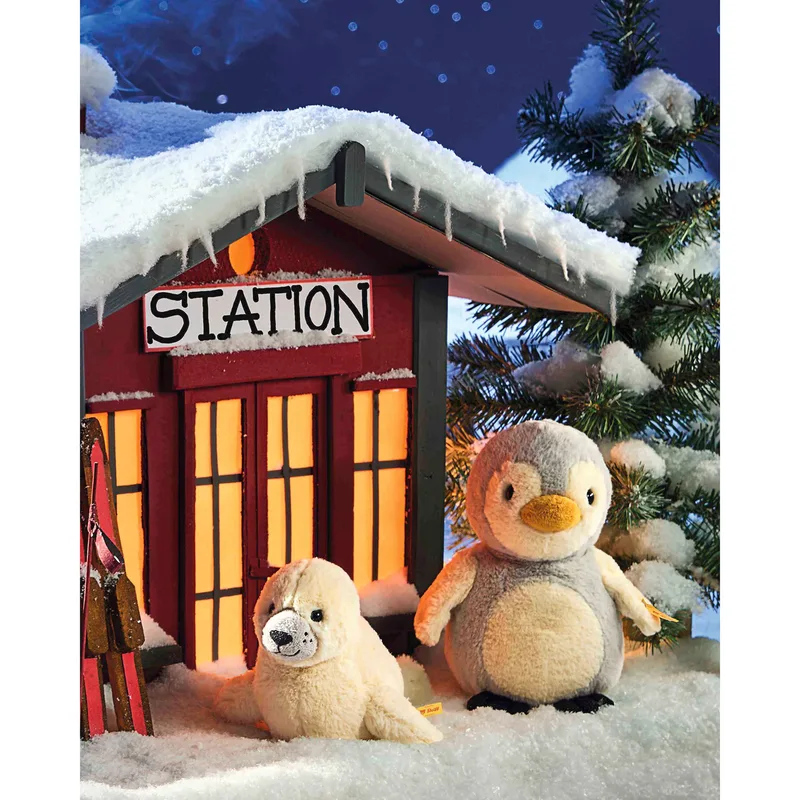Knuffel Aro Heuler 20cm van Steiff in Wit, 20 × 17 × 15 mm – productfoto