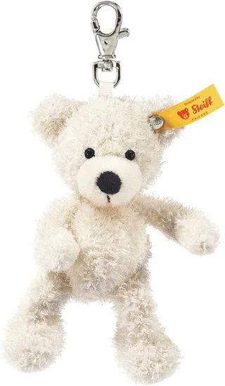 Kuscheltier Schlüsselanhänger Lotte Teddybär, 12 cm fra Steiff i Beige – produktbillede 1 af 2