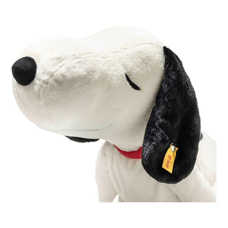 Kuscheltier Snoopy 43cm liegend van Steiff in Wit, 43 × 22 × 15 mm – productfoto 2 van 2