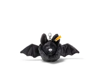 Kuscheltier Steiff Fledermaus Boris schwarz 8 cm 056628 Anhänger van Steiff – productfoto 1 van 4