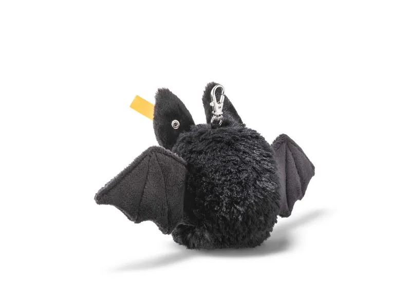 Kuscheltier Steiff Fledermaus Boris schwarz 8 cm 056628 Anhänger van Steiff – productfoto 3 van 4
