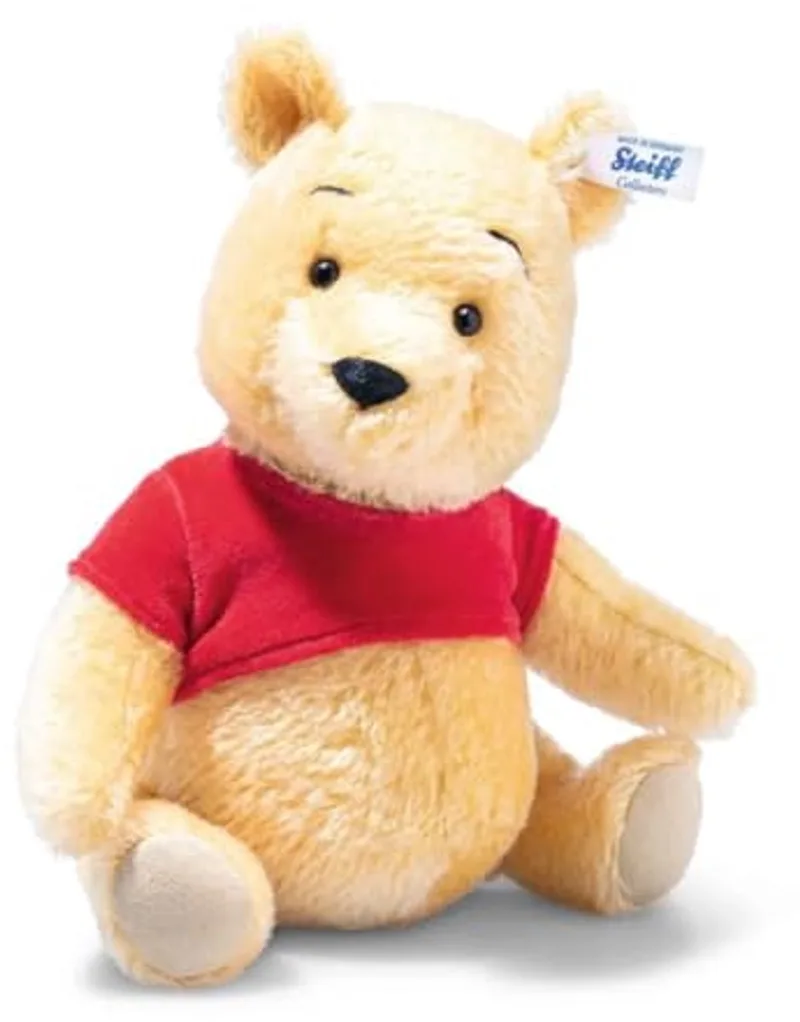 pluche Disney Winnie the Pooh knuffel - 26 cm geel. van Steiff in Meerkleurig – productfoto