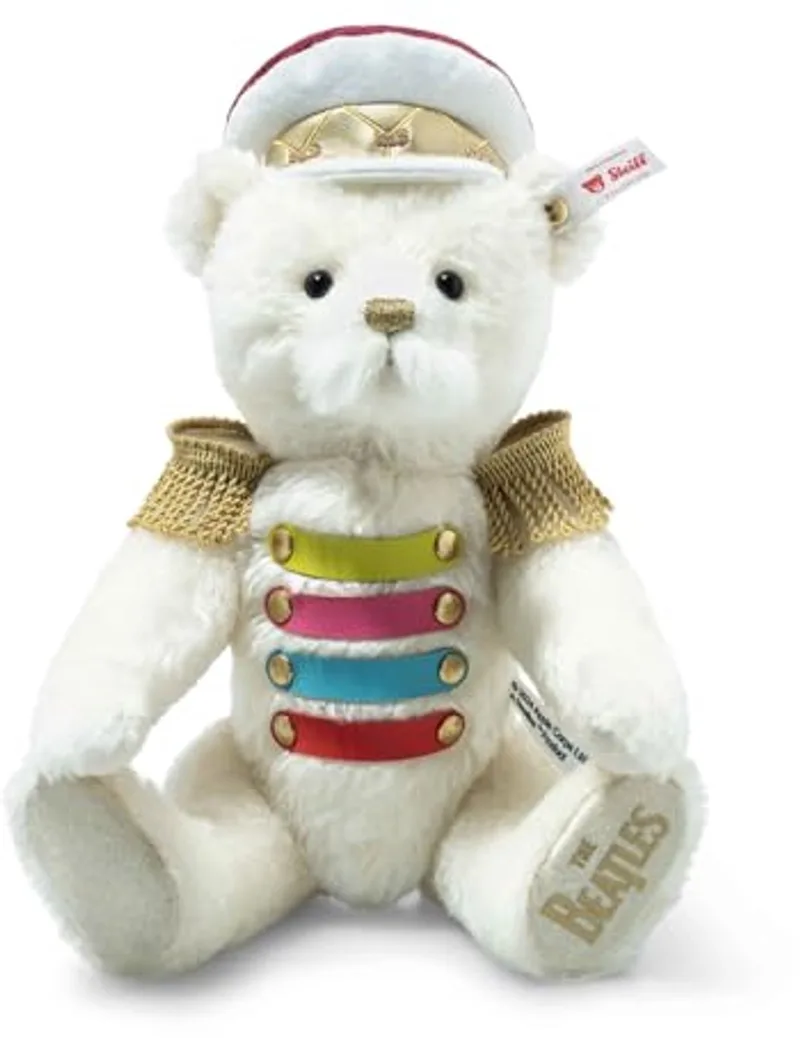 pluche knuffel The Beatles Sgt. Pepper wit 30 cm van Steiff in Meerkleurig – productfoto