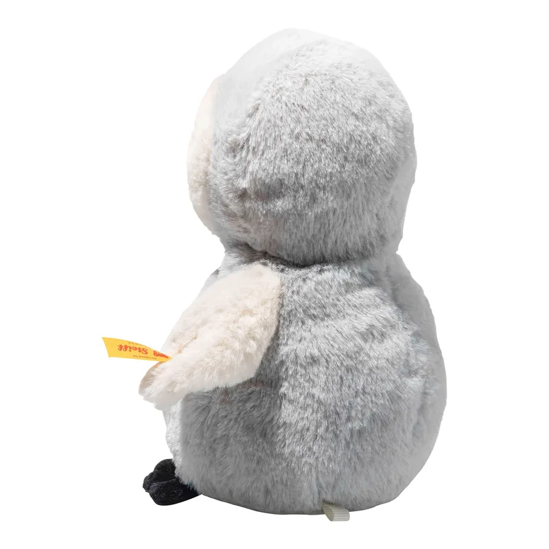 Rassel Lio Pinguin fra Steiff i Grå, 14 × 14 × 8 mm – produktbillede 1 af 2