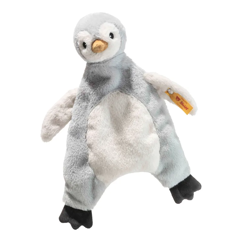 Schmusetuch Lio Pinguin från Steiff i Grå, 26 × 21 × 7 mm – produktbild 1 av 3