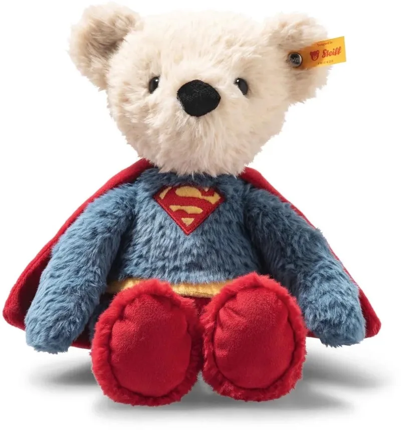 Superman teddybeer 29 cm. EAN 114229 de Steiff en Rouge – photo produit