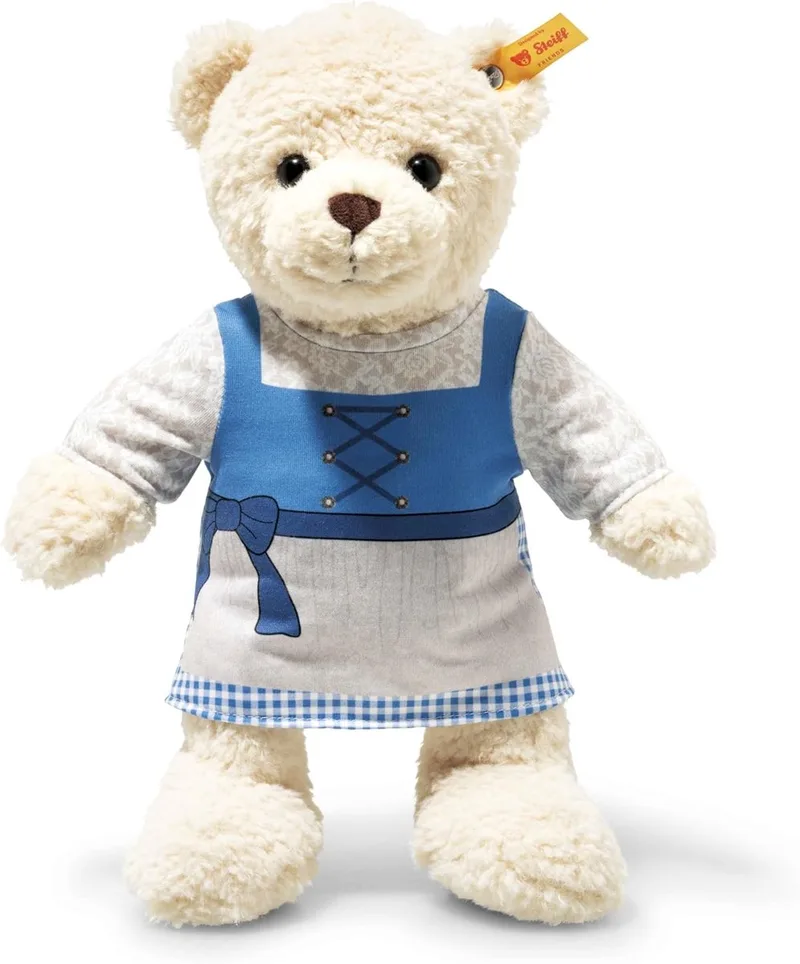 teddybeer Mila 30 cm knuffel vanille Dirndl pluche speelgoed. von Steiff in Mehrfarbig – Produktfoto