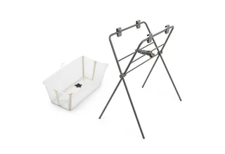 Babybadewanne Flexi Bath® mit Stand von Stokke in Beige – Produktfoto 1 von 5