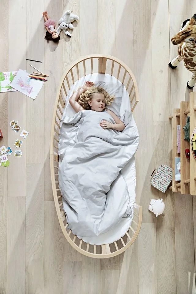 Babymatratze Sleepi Junior Matratze V2 – passend für das Sleepi Bett, Stokke, 10 cm hoch van Stokke – productfoto 3 van 5