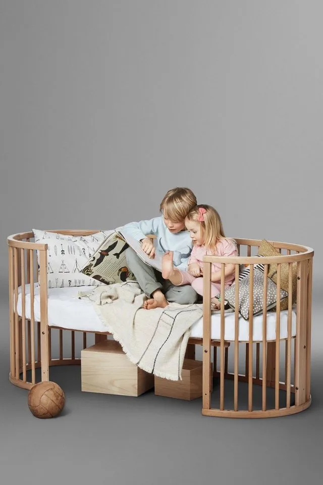 Babymatratze Sleepi Junior Matratze V2 – passend für das Sleepi Bett, Stokke, 10 cm hoch van Stokke – productfoto 4 van 5