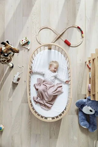 Babymatratze Sleepi Matratze für das Stokke Sleepi Bett V2, Stokke, 10 cm hoch van Stokke – productfoto 4 van 5